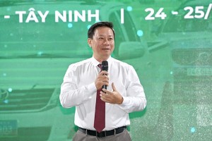 Chủ tịch UBND Tỉnh Tây Ninh Nguyễn Thanh Ngọc phát biểu