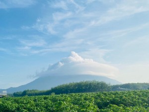 Núi Bà Đen tiếp tục xuất hiện “đĩa bay mây” khiến du khách thích thú